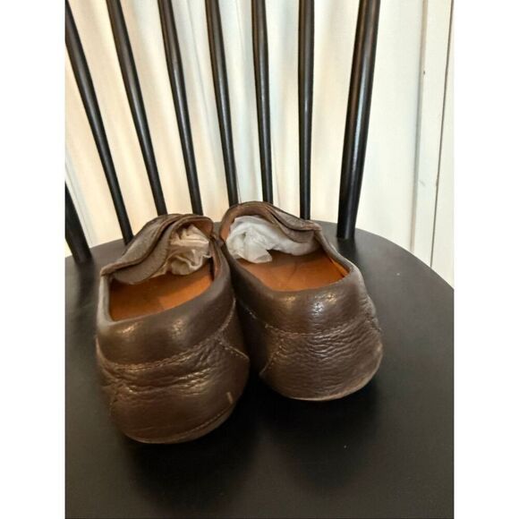 BOSS Hugo Boss brown leather loafers size 9 main image 5